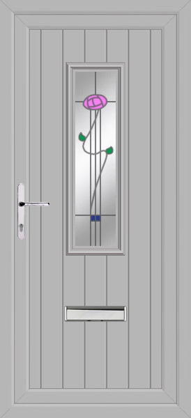 Agate Grey Scaven Ronay Upvc Front Door
