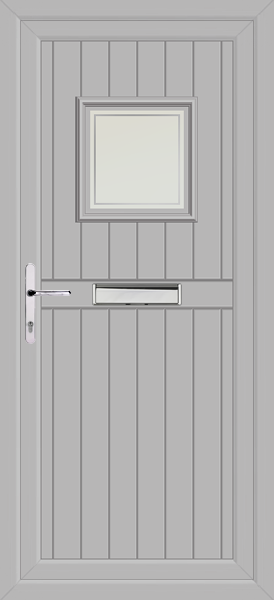 Agate Grey Torridon Pavia Upvc Front Door