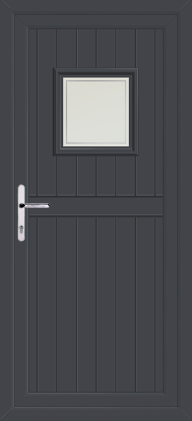 Anthracite Grey Torridon Pavia Upvc Back Door