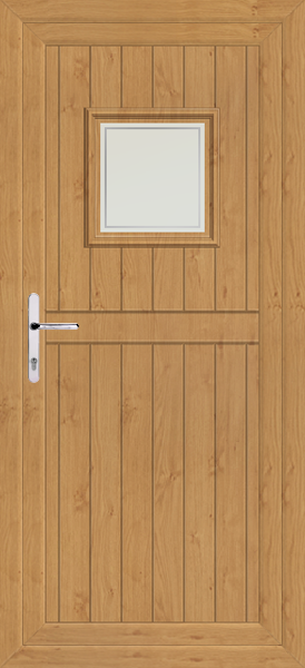 Irish Oak Torridon Pavia Upvc Back Door