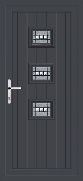 Anthracite Grey Tummel Massa Upvc Back Door