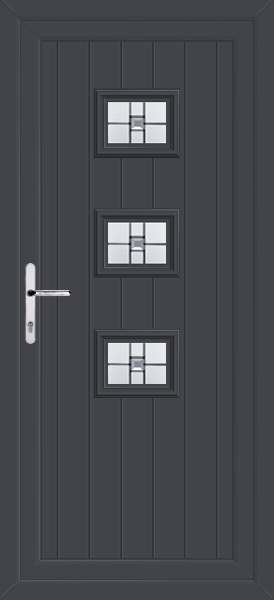 Anthracite Grey Tummel Milan Upvc Back Door