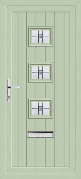 Chartwell Green Tummel Milan Upvc Front Door