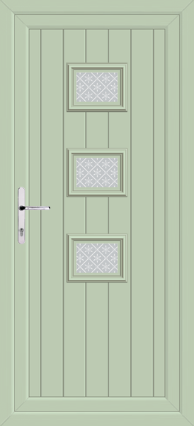 Chartwell Green Tummel Pesaro Upvc Back Door