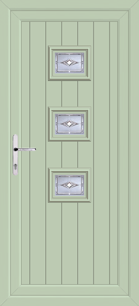 Chartwell Green Tummel Savona Upvc Back Door