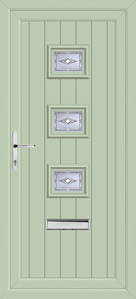 Chartwell Green Tummel Savona Upvc Front Door