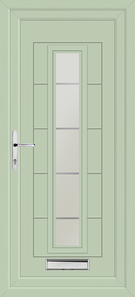 Chartwell Green Virtu Bianco Upvc Front Door