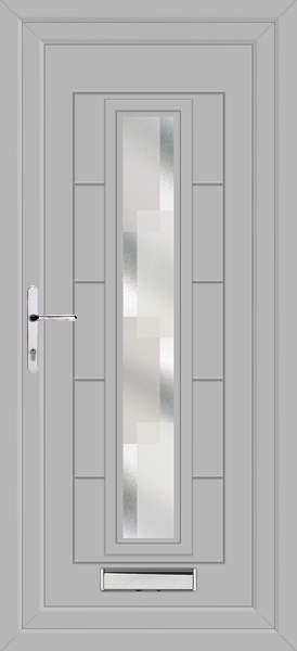 Agate Grey Virtu Blocks Upvc Front Door