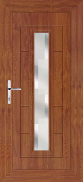 Golden Oak Virtu Blocks Upvc Back Door