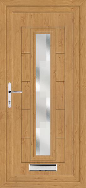 Irish Oak Virtu Blocks Upvc Front Door