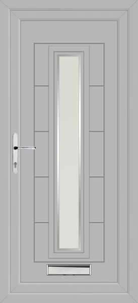 Agate Grey Virtu Naples Upvc Front Door