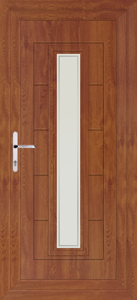 Golden Oak Virtu Pavia Upvc Back Door