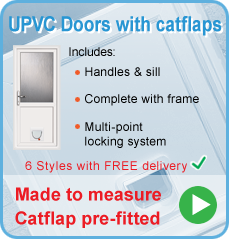 UPVC Doors With Catflaps