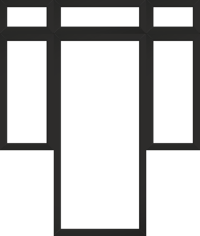 Toplight & Two Flag Windows