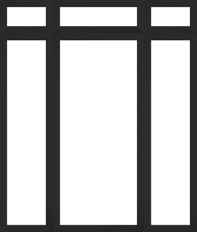 Toplight & Two Side Panels