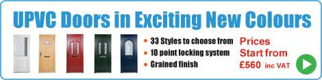 New Coloured PVC Doors