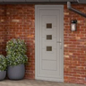 Fitted upvc back door