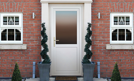 Flat Panel Upvc Back Door benefits